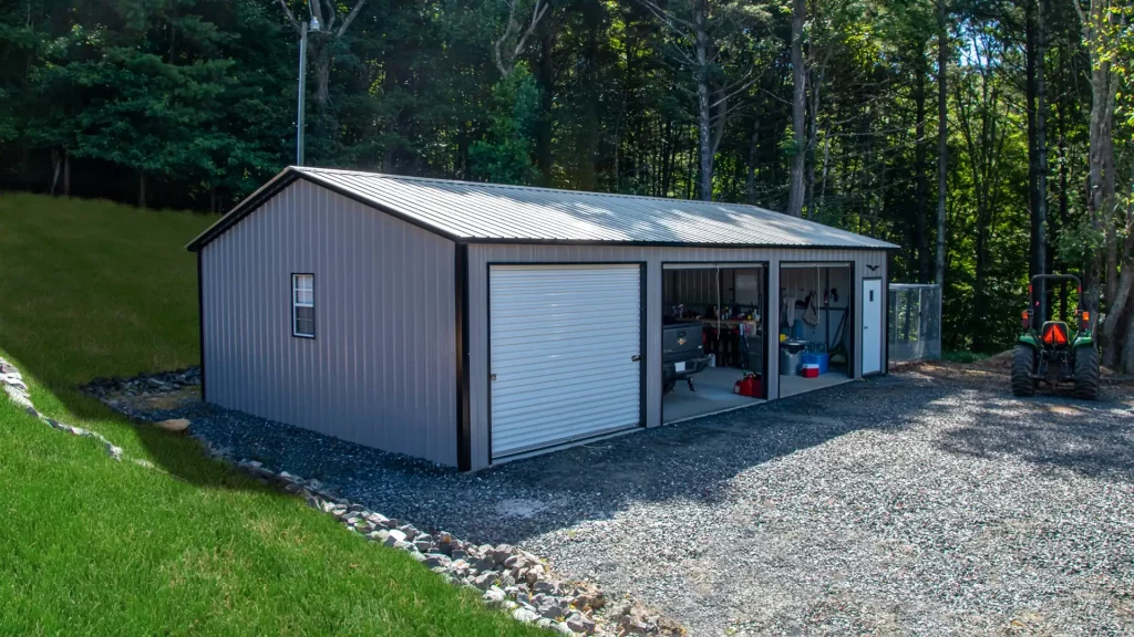 Metal barn — Tidewater Steel