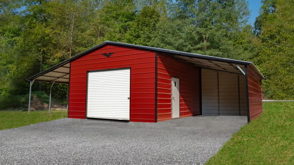 Custom garage — Tidewater Steel